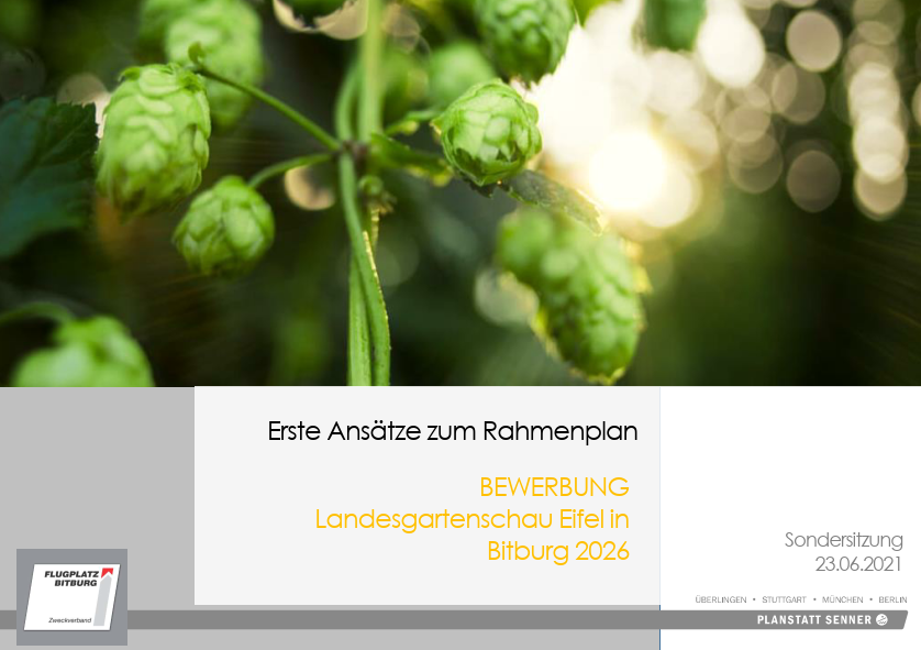 Planung Landesgartenschau Bitburg 2027 Housing